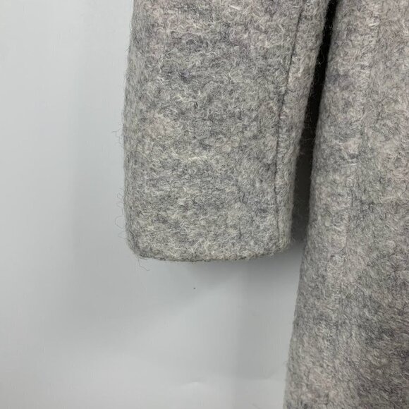 Marc New York Women's Paige Wool Blend 2 Button Notch Collar Bouclé‎ Coat Size 8 - Picture 6 of 13